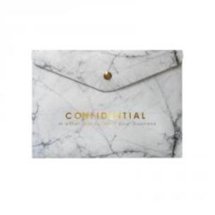 Opakowanie Teczka A5 Biały marmur INCOOD