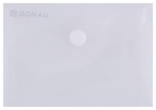 Opakowanie Teczka kopertowa Donau A7 na zatrzask transparentna