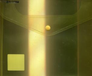 Opakowanie Teczka kopertowa zatrzask żółta