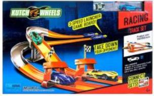 Opakowanie Tor samochodowy metalowy z akcesoriami