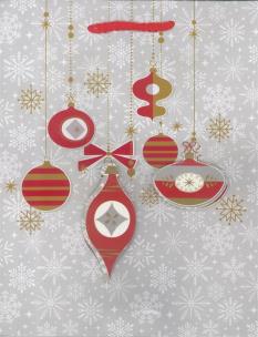 Opakowanie Torebka bożonarodzeniowa exclusive średnia MIX