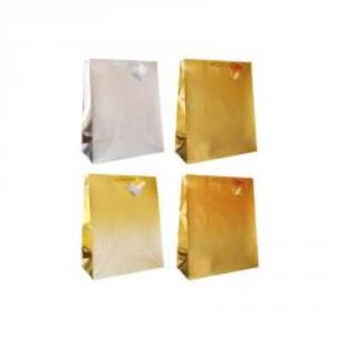 Opakowanie Torebki prezentowe 26x33 12szt - brokatowe