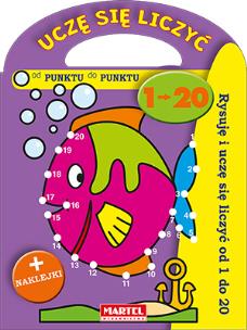 Okładka książki Uczę się liczyć  - Rysuję i uczę się liczyć od 1 do 20