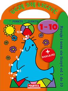 Okładka książki Uczę się liczyć - Rysuję i uczę sie liczyć od 1 do 10