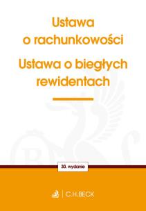 Okładka książki Ustawa o rachunkowości