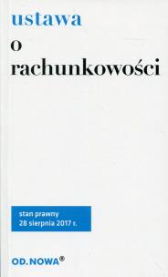 Okładka książki Ustawa o rachunkowości