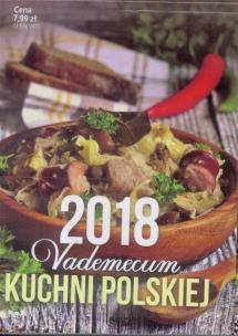 Okładka książki Vademecum Kuchni Polskiej 2018 Duży