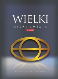 Wielki atlas świata edycja limitowana. Autor: Opracowanie zbiorowe. Multiszop.pl Okładka książki Wielki atlas świata edycja limitowana