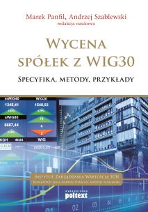 Okładka książki Wycena spółek z WIG30