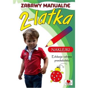 Okładka książki Zabawy manualne 2-latka