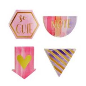 Opakowanie Zakładki magnetyczne do książki różowe