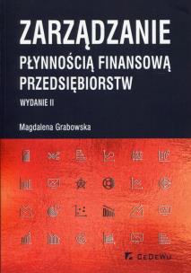 Okładka książki Zarządzanie płynnością finansową przedsiębiorstw