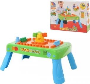 Opakowanie Zestaw do gry z klockami 20 el. i elementami do kręcenia