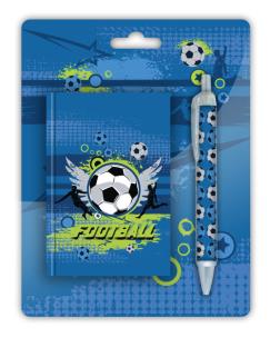 Opakowanie Zestaw pamiętnik z długopisem Paso Football