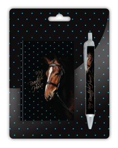 Opakowanie Zestaw pamiętnik z długopisem Paso Horse