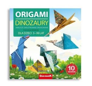 Opakowanie Zeszyt origami Dan-Mark 21x21 Dinozaury
