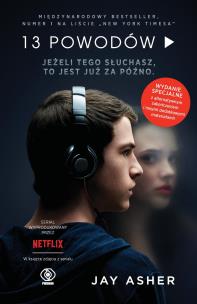 13 powodów. Autor: Jay Asher. Multiszop.pl Okładka książki 13 powodów