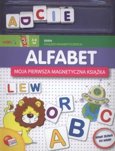 Okładka książki Alfabet Moja pierwsza magnetyczna książeczka