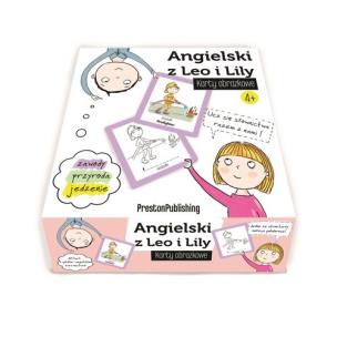 Okładka książki Angielski z Leo i Lily Karty obrazkowe