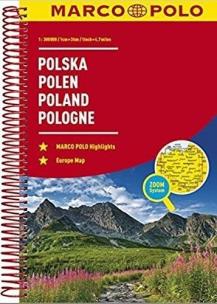 Okładka książki Atlas Polska 1:300 000 MARCO POLO