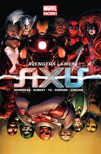 Okładka książki Avengers i X-Men - Axis