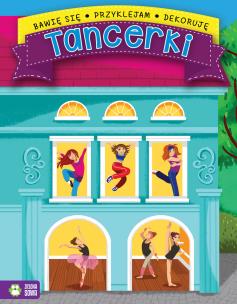 Okładka książki Bawię się, przyklejam, projektuję. Tancerki