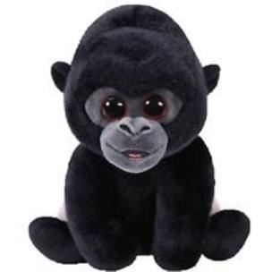 Opakowanie Beanie Babies Bo - srebrny goryl 15 cm