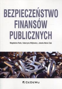 Okładka książki Bezpieczeństwo finansów publicznych
