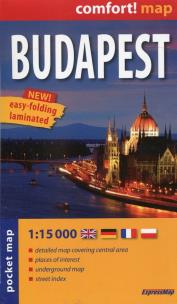 Opakowanie Budapest comfort! Map 1:15 000