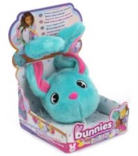 Opakowanie Bunnies Króliczek magnetyczny róż-turkus