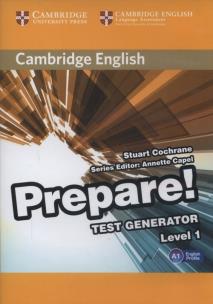 Okładka książki Cambridge English Prepare Test Generator CD