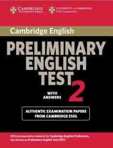 Opakowanie Cambridge Preliminary English Test 2 Student's Book with Answers