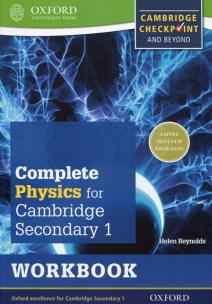 Okładka książki Complete Physics for Cambridge Secondary 1 Workbook
