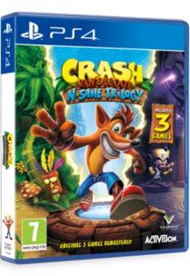 Opakowanie Crash Bandicoot N.SANE TRILOGY