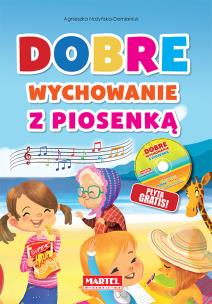 Okładka książki Dobre wychowanie z piosenką + CD
