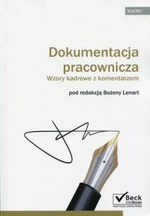 Okładka książki Dokumentacja pracownicza
