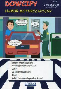 Okładka książki Dowcipy Humor motoryzacyjny