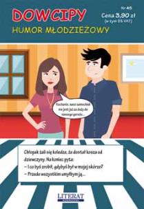 Okładka książki Dowcipy Nr 45 Humor młodzieżowy