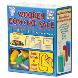 Opakowanie Drewniane domino konstrukcyjne