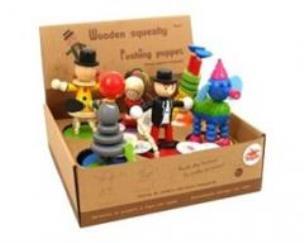 Opakowanie Drewniane figurki CYRK, różne rodzaje