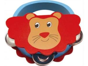 Opakowanie Drewniane tamburyno Lew