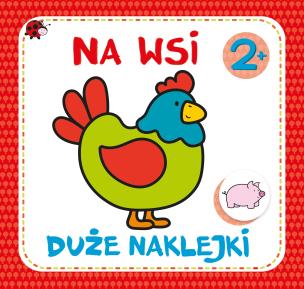 Okładka książki Duże naklejki Na wsi