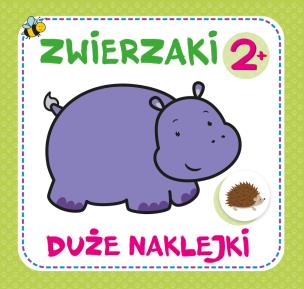 Okładka książki DUŻE NAKLEJKI Zwierzaki