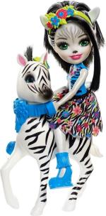 Opakowanie Enchantimals. Zelena i zebra