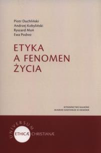 Okładka książki Etyka a fenomen życia