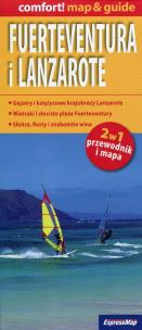 Opakowanie Fuerteventura i Lanzarote comfort! map&guide 2w1 przewodnik i mapa