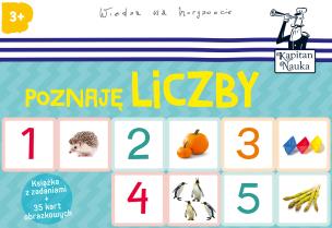 Okładka książki Kapitan Nauka - Poznaję Liczby