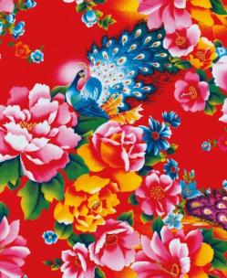 Opakowanie Karnet 17x14cm z kopertą Detail from a bed quilt fabric