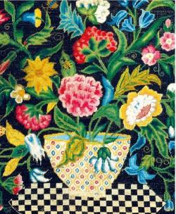 Opakowanie Karnet 17x14cm z kopertą Linen canvas