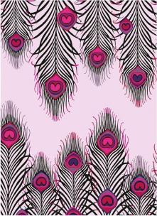 Opakowanie Karnet B6 z kopertą Peacock Heart